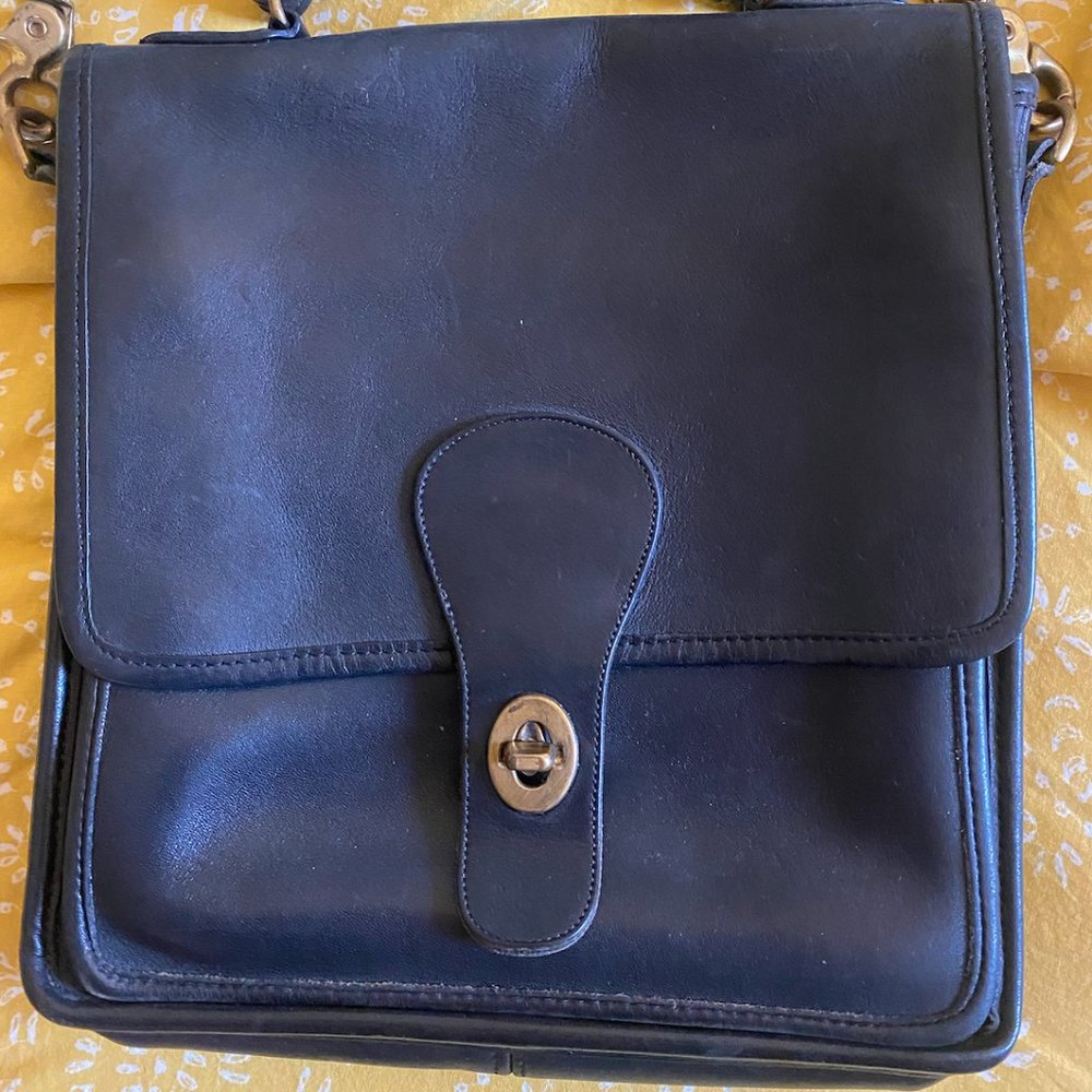 Vintage Coach Purse, Black